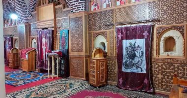 دير الشهداء بجبل أغاثون بالأقصر يشهد احتفالات الأقباط بعيد استشهاد الأنبا "بضابا"