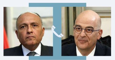 وزير الخارجية يبحث مع نظيره اليوناني عددا من القضايا الإقليمية والدولية