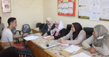 إقبال على اختبارات التمريض بجامعة المنصورة و300 متقدم خلال الساعات الأولى 