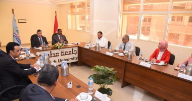 مجلس جامعة مطروح يناقش الاستعداد للعام الدراسى الجديد