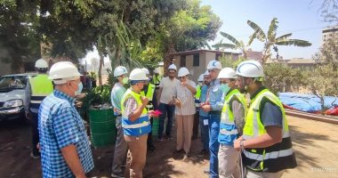 اجتماع بمشروع قناطر ديروط الجديدة للتأكد من تنفيذ معايير الأمن والسلامة