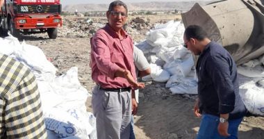 إعدام 50 طن ملح طعام غير صالح للاستهلاك الآدمى بطما فى سوهاج.. صور