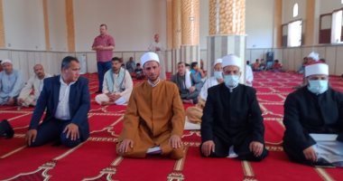 افتتاح مسجدين بالقضابى وقاي فى بنى سويف بمناسبة العام الهجري الجديد.. صور