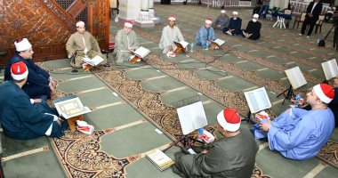انطلاق مقرأة كبار القراء في مسجد الرحمة بحضور وزير الأوقاف.. صور