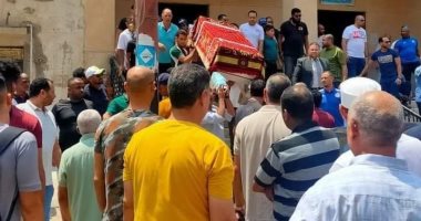 تشييع جثمان والدة محمد حمص.. صور