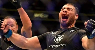 وكيل "شباب ورياضة الغربية" يهنئ أول مصري وبطل نادي 23 يوليو لفوزه ببطولة UFC