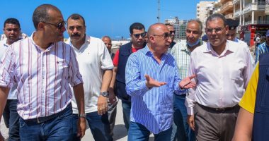 محافظ الإسكندرية يحذر من النزول لشاطئ النخيل.. ويؤكد: مغلق وبه خطورة عالية