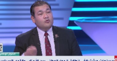 نائب تنسيقية الأحزاب: الحوار الوطنى نواة للمستقبل ويفتح ذراعيه لكل الأطياف