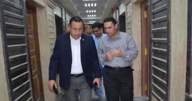 رئيس جامعة الإسكندرية يتفقد منشآت برنامج التعاون مع جامعة مانشستر البريطانية