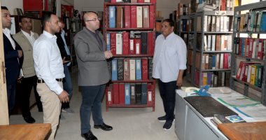 محافظ بني سويف يزور المقر الإداري لمنطقة بياض العرب الصناعية 