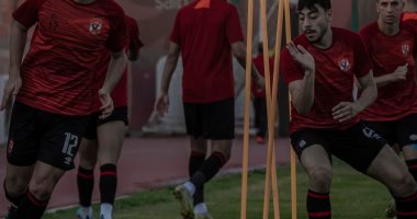 الأهلى يبدأ اليوم الاستعداد لمباراة الاتحاد السكندرى فى الدورى