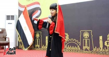 حكاية أشهر طفلة بالوادى الجديد.. دانة جلال تتخطى 13 مليون متسابق وتفوز بالمركز الخامس على مستوى الجمهورية فى مسابقة تحدى القراءة العربى..  أصغر مقدمة فعاليات ومراسم تم اختيارها سفيرة طلائع مصر .. صور