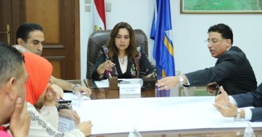محافظ دمياط تبحث مخطط تطوير مدخل مدينة رأس البر 