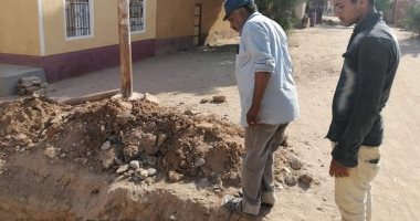 إصلاح كابلات الإنترنت بتوشكى بمركز نصر النوبة فى أسوان