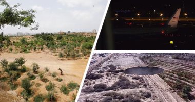 صور.. العالم هذا المساء.. وصول رئيسة مجلس النواب الأمريكى إلى مطار تايبيه بتايوان.. والصين ترسل طائرة مقاتلة.. ومبادرة باكستانية للتشجير فى مواجهة ارتفاع الحرارة.. وحفرة عملاقة تظهر فى تشيلى قرب منطقة تعدين