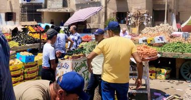 إزالة أكبر تجمع للإشغالات والباعة الجائلين في حى المناخ ببورسعيد 