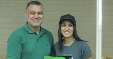 الأهلي يجدد عقد نهلة سامح لاعبة الطائرة 4 مواسم