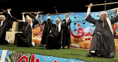 فرقة المنيا للفنون الشعبية تتألق بمهرجان صيف بلدنا2 في مصيف بلطيم.. صور