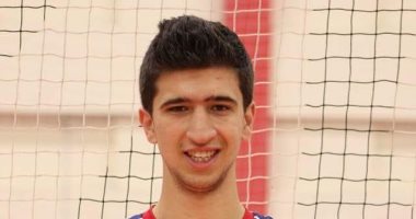 برة الملعب.. أحمد صابر لاعب الطائرة: هوايتى السفر  وبحب محمد صبحى وأشرف عبد الباقى