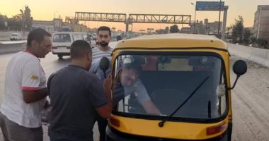حملات لمنع سير التوك توك والتروسيكل المخالفة بالعامرية فى الإسكندرية