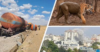العالم هذا المساء.. استشهاد 10بينهم طفلة وعشرات المصابين فى قصف إسرائيلى على غزة.. انحراف قطار  من 8 عربات صهريج محملة بمادة المازوت بالجزائر.. والجفاف وانعدام مياه شرب يضربان أكثر من 100 بلدية بفرنسا