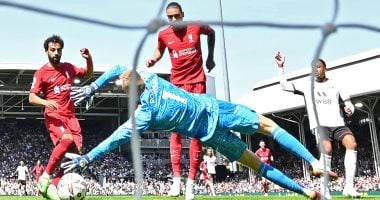 ملخص وأهداف مباراة فولهام ضد ليفربول في الدوري الإنجليزي
