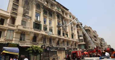 محافظ القاهرة يوجه بتشكيل لجنة هندسية لفحص عقار احترق بشارع الجيش