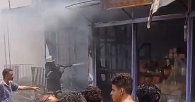 السيطرة على حريق فى أحد المحلات التجارية بمدينة سفاجا
