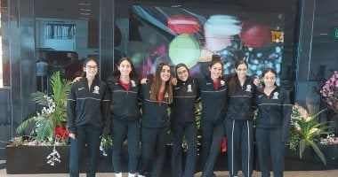 منتخب ناشئى الاسكواش يصل فرنسا للمشاركة فى بطولة العالم 