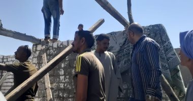 إزالة التعديات على الأراضى الزراعية وأملاك الدولة بالشرقية والمنيا