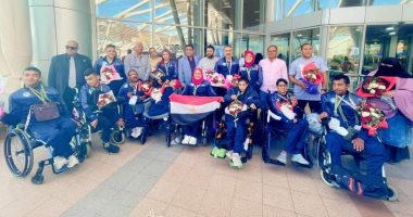 رئيس اللجنة البارالمبية الإفريقية يزور معسكر منتخب مصر للبوتشا
