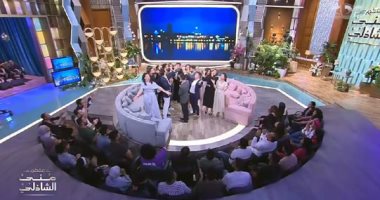 أبطال برنامج الدوم ضيوف برنامج معكم منى الشاذلى على CBC