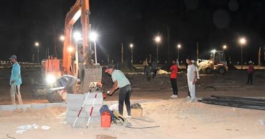 استعدادا لمؤتمر تغير المناخ.. تواصل العمل فى إنشاء مجمع خدمات متكامل بشرم الشيخ 