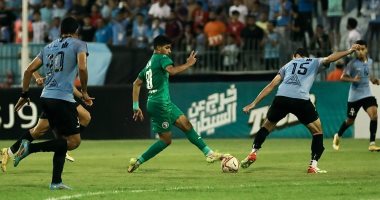 إسلام عيسى يضيف الهدف الثانى لفريق بيراميدز بمرمى غزل المحلة.. فيديو