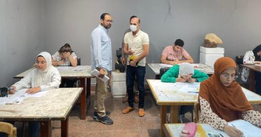 لجنة من المجلس الأعلى للجامعات تتابع أعمال اختبارات القدرات بجامعة الأقصر.. صور