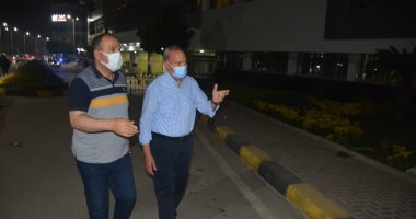 محافظ القليوبية يتابع بدء معالجة الهبوط الأرضى بطريق الرياح التوفيقى 