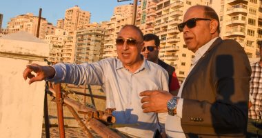 محافظ الإسكندرية :نسب الإنجاز وصلت  80٪ فى نفق وكباري شارع 45 بطريق الكورنيش