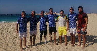 طلاب جامعة الأقصر يشاركون فى مهرجان الرياضات الشاطئية بمعسكر باجوش بمطروح.. صور