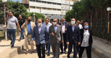 محافظ كفر الشيخ يوجه بنقل 11 مريضا من المستشفى العام بعد نشوب حريق 