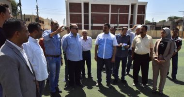 محافظ أسيوط يتفقد أعمال تطوير ورفع كفاءة مستشفى الحميات ومركز الشباب بقرية الشامية