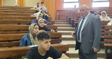 إقبال طلاب الثانوية العامة على اختبارات القدرات بجامعة الدلتا التكنولوجية