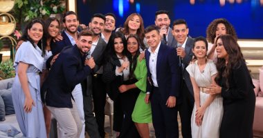 "معكم" يحتفى ببرنامج الدوم ويوجه التحية للمتحدة.. منى الشاذلى: من أهم أدوار الإعلام المحترم فتح نوافذ للمواهب الشابة بلا وساطة أو شللية.. ونجوم الموسم الأول يؤكدون: عددنا كان كبير وكنا فاكرين إن النتيجة محسومة