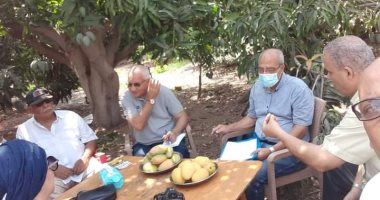 زراعة الإسماعيلية تناقش مع مسؤلى "الفاو" تأثير تغيرات المناخ على أشجار المانجو.. صور