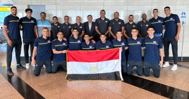 بعثة منتخب شباب الطائرة تصل تونس للمشاركة فى بطولة أفريقيا