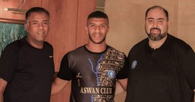 أسوان يعلن التعاقد مع عبد الرحمن عشرى لتدعيم الدفاع