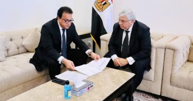 وزيرا الصحة والتعليم العالى يعقدان اجتماعا لبحث الملفات المشتركة بين الوزارتين