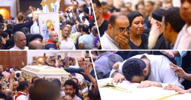 برقيات واتصالات من ملوك ورؤساء للتعزية فى شهداء كنيسة المنيرة.. فيديو