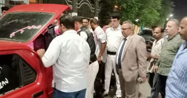 تحرير 8 محاضر إشغال خلال حملة بكورنيش مدينة المنيا.. صور