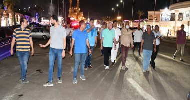 محافظ جنوب سيناء يتفقد أعمال تطوير ورفع كفاءة ساحة مسجد الصحابة بشرم الشيخ