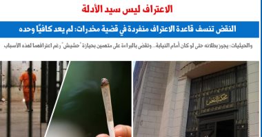 "الاعتراف" لم يعد وحده هو سيد الأدلة.. نقلا عن "برلماني"